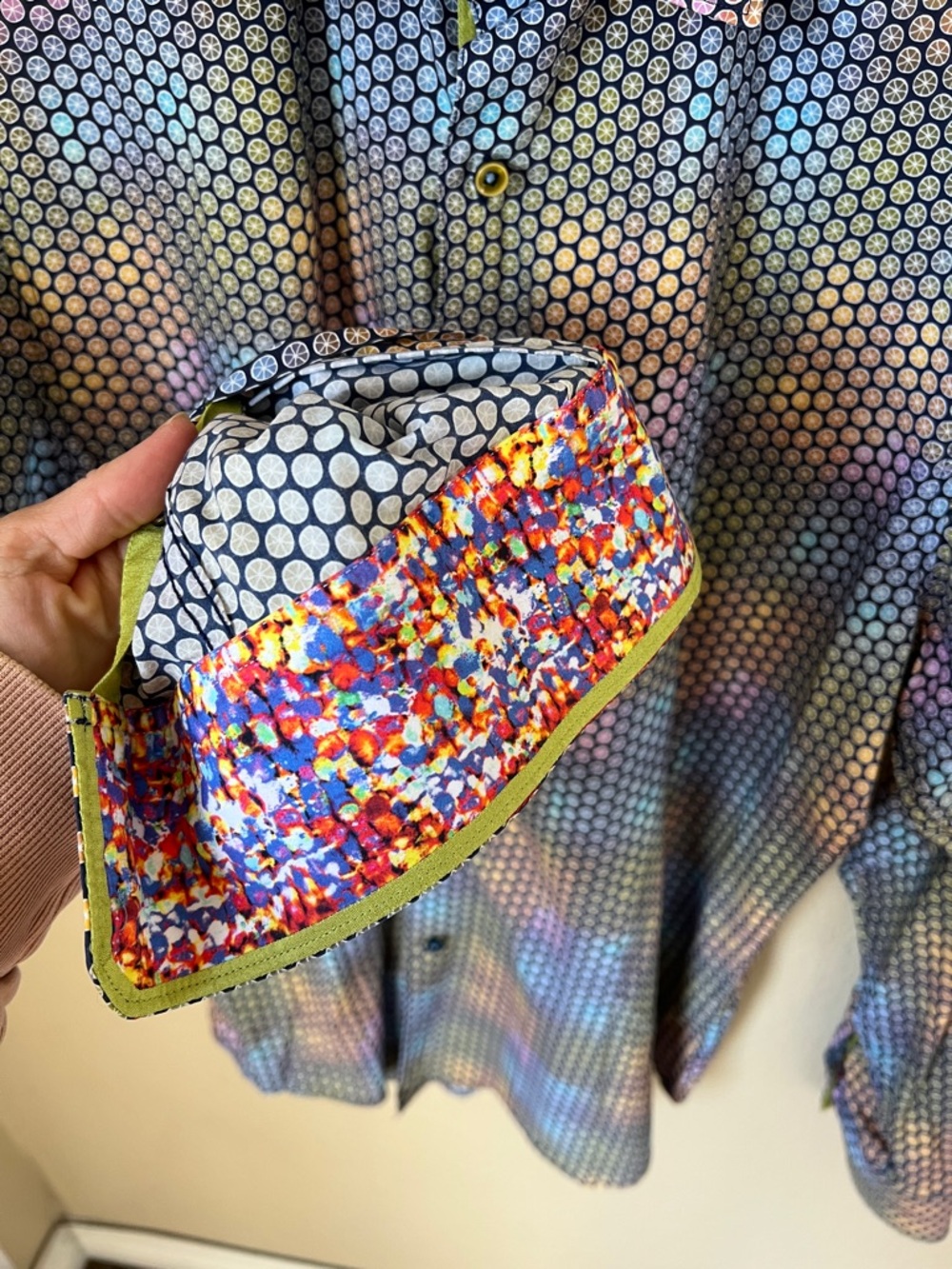 Robert Graham cactus bobs colorful citrus button down shirt - Picture 6 of 11